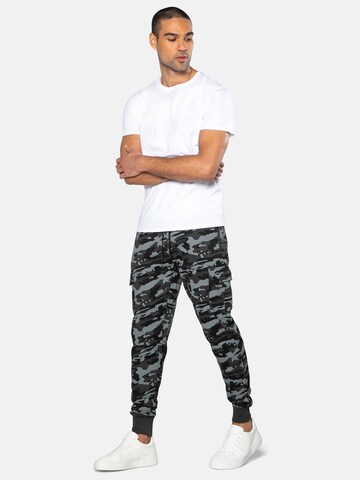 Threadbare Tapered Trousers 'Timber' in Grey