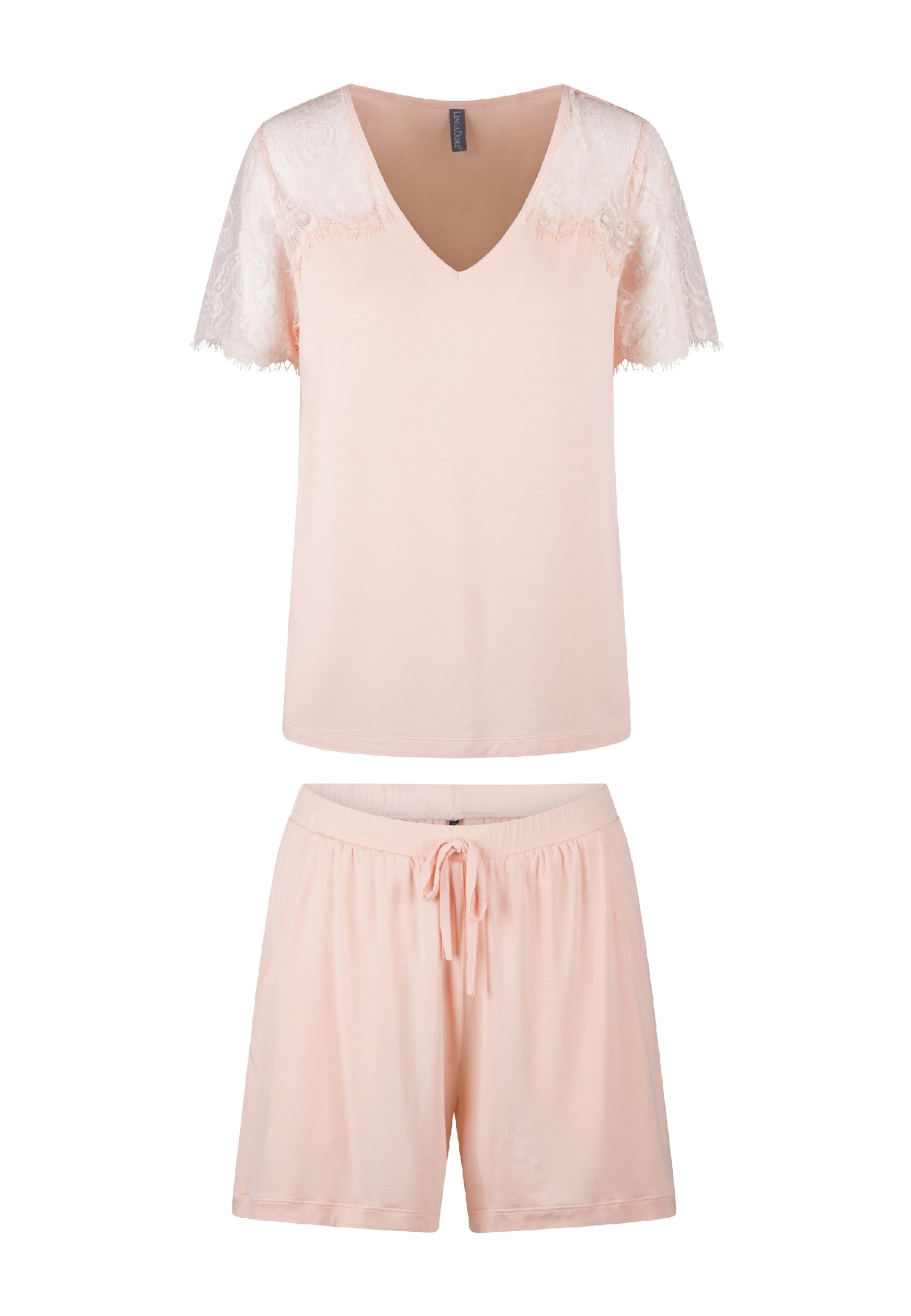 LingaDore Shorty in Orange: front