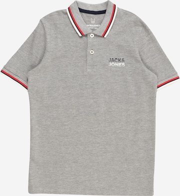 Jack & Jones Junior Koszulka 'ATLAS' w kolorze szary: przód