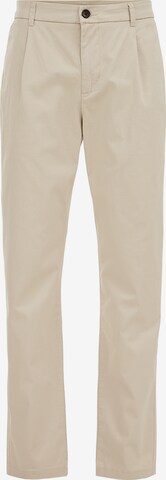 regular Pantaloni chino di WE Fashion in beige: frontale