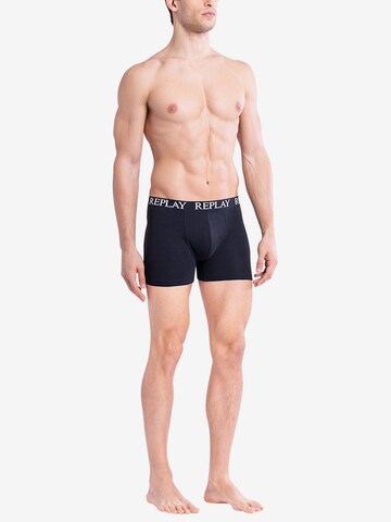 REPLAY Boxershorts in Blauw: voorkant