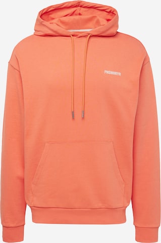 QS - Sweatshirt em laranja: frente