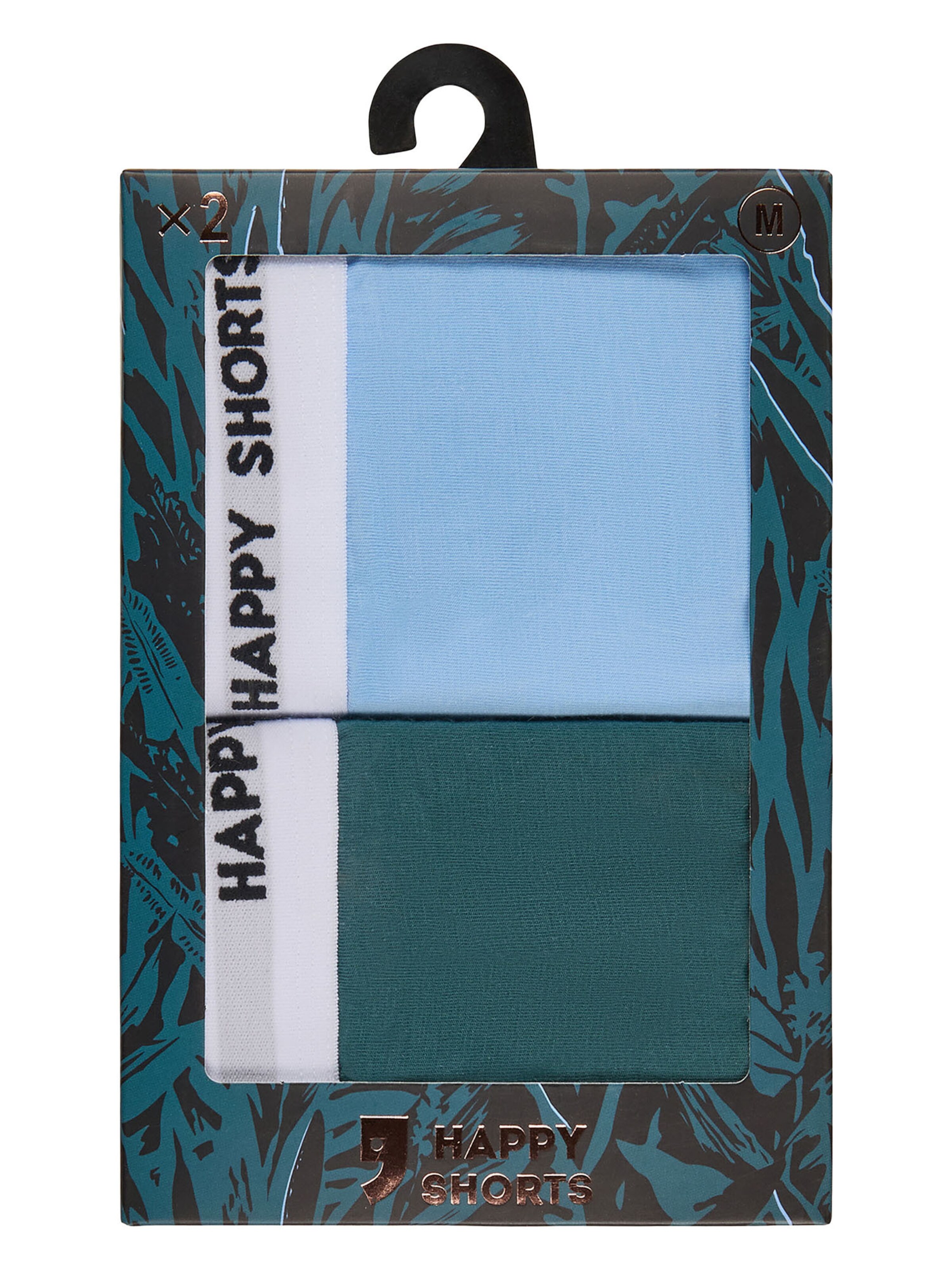 Boxers ' Christmas ' Happy Shorts en bleu