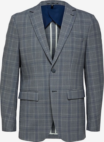 SELECTED HOMME Slim fit Suit Jacket in Grey: front