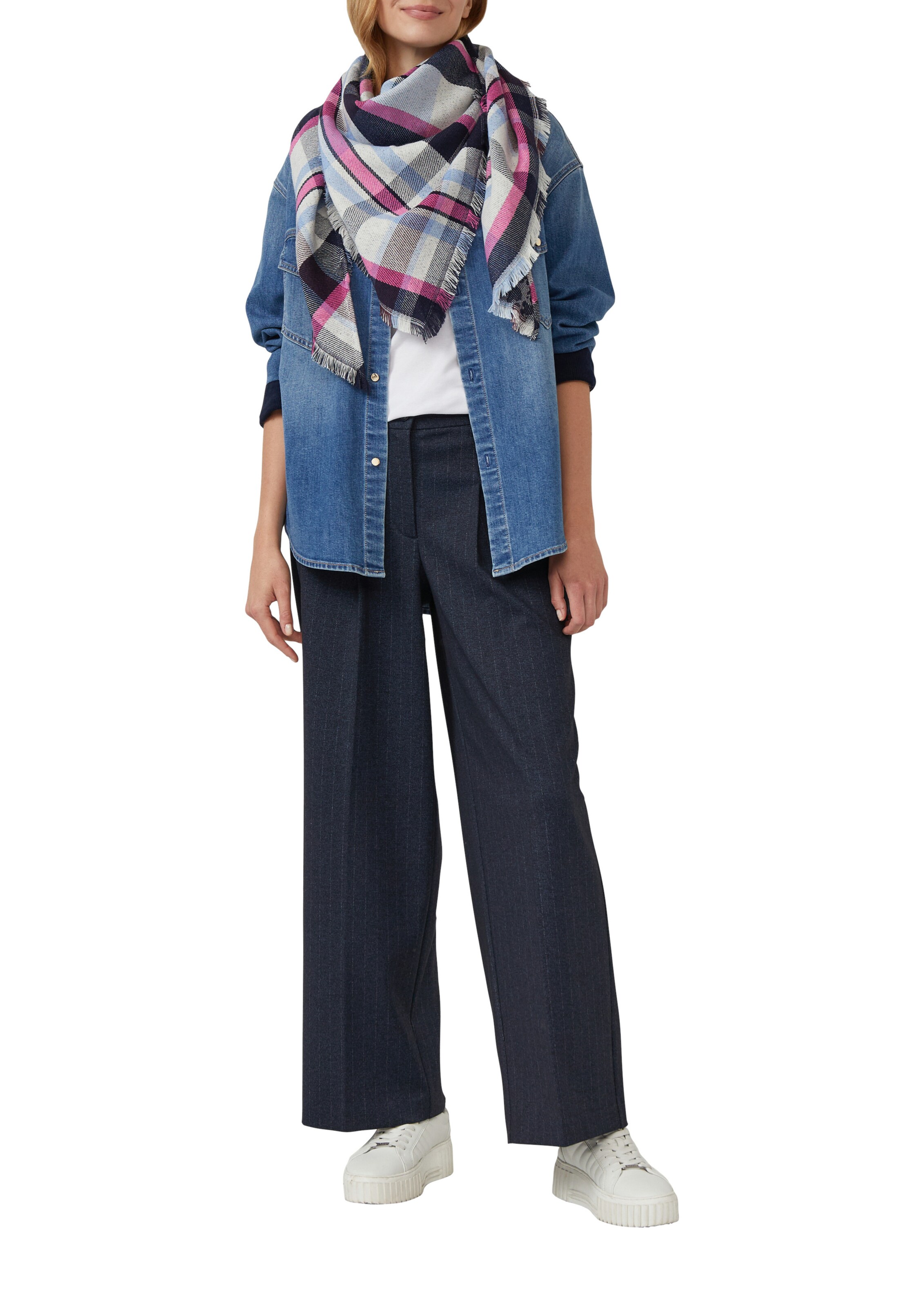 s.Oliver Schal in Grau