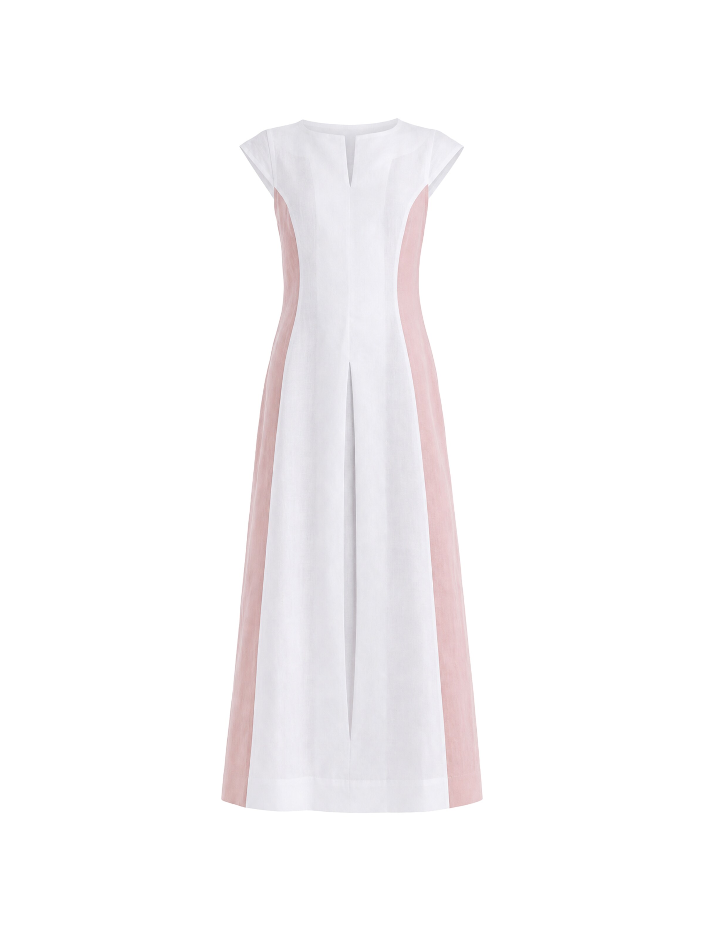 Robe 'Dreams In Bloom' Haris Cotton en blanc : devant