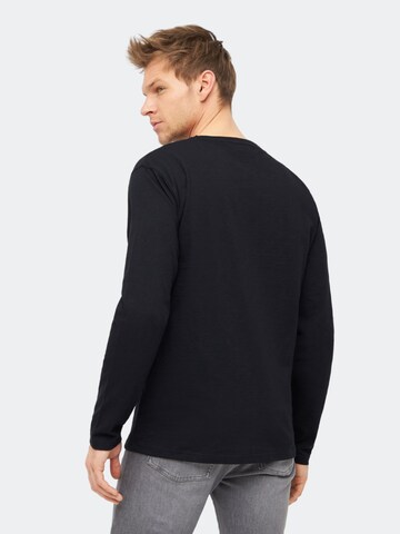 Derbe Shirt in Schwarz