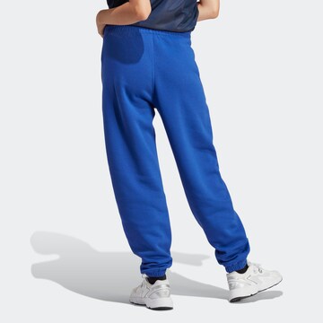 ADIDAS ORIGINALS Tapered Trousers 'Essentials Fleece' in Blue