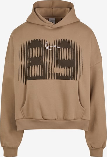 Karl Kani Sweater majica 'Signature 89' veličine L u boja devine dlake (camel) / crna, Pregled proizvoda