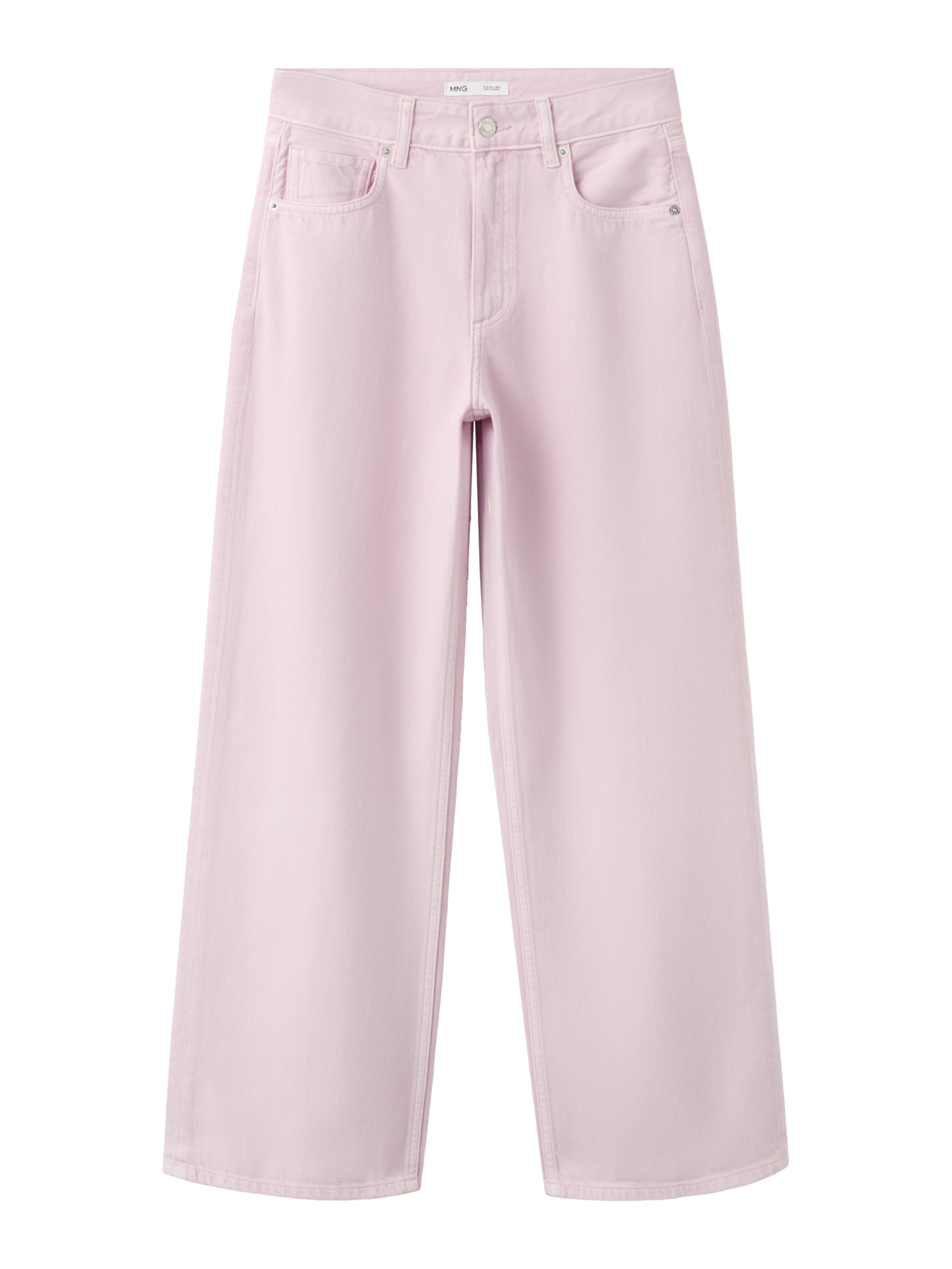 MANGO Jean 'NEWYORK' en 24-25 en rose, Vue avec produit