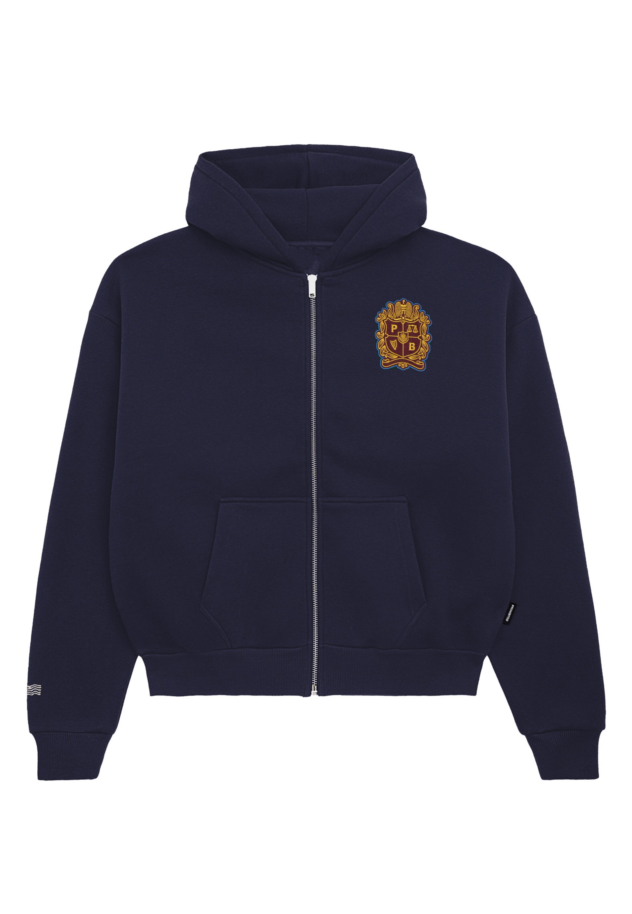 Prohibited Sweat jacket in Blue: front