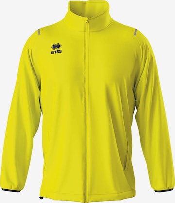 Veste de sport 'Pressing' Errea en jaune : devant