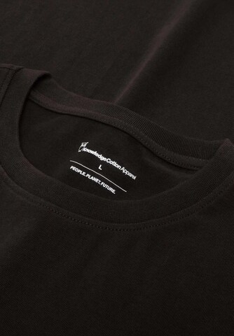 KnowledgeCotton Apparel Shirt 'ALDER' in Brown