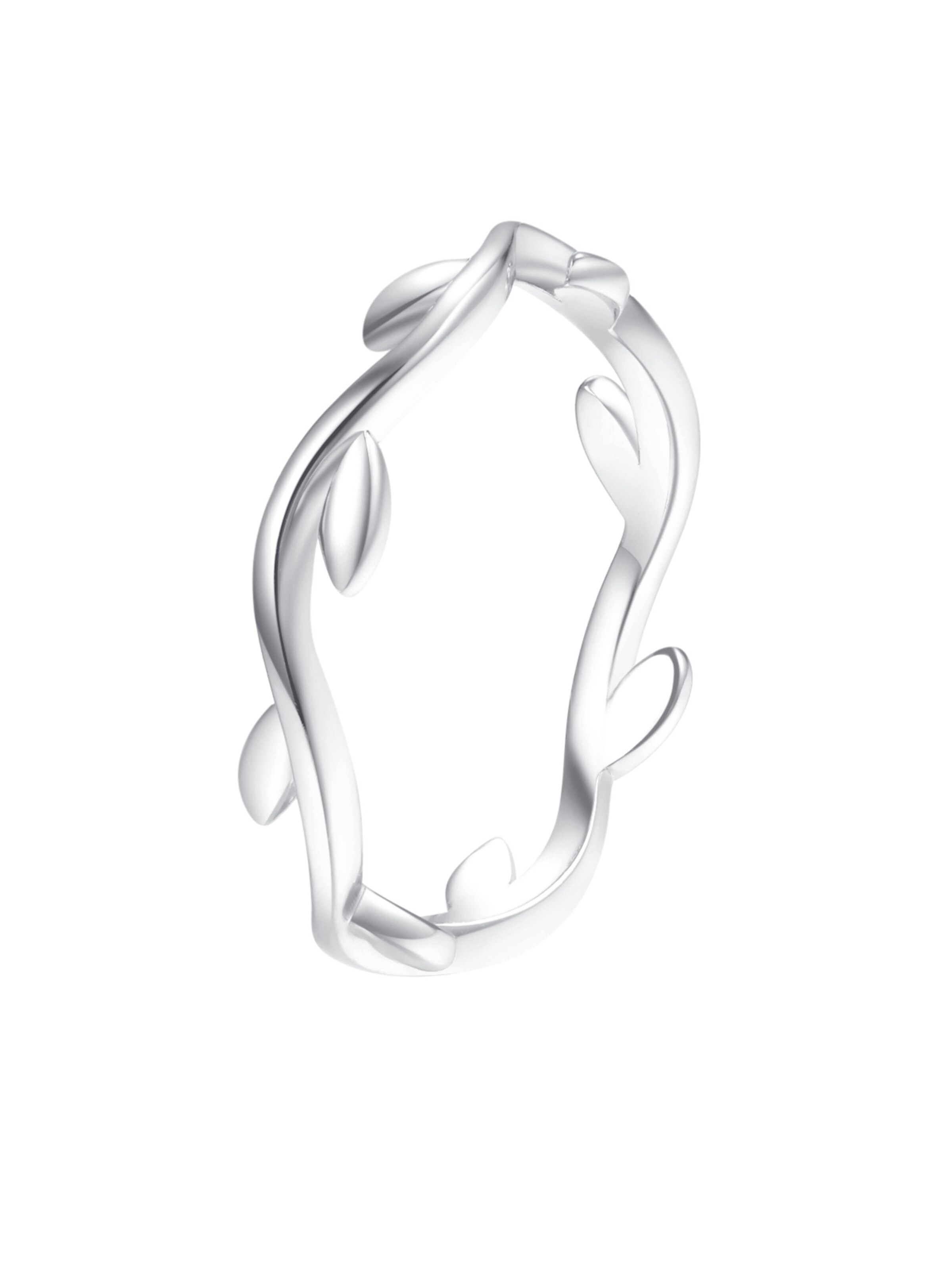 Hey Happiness - Anillo 'Laurel' en plata
