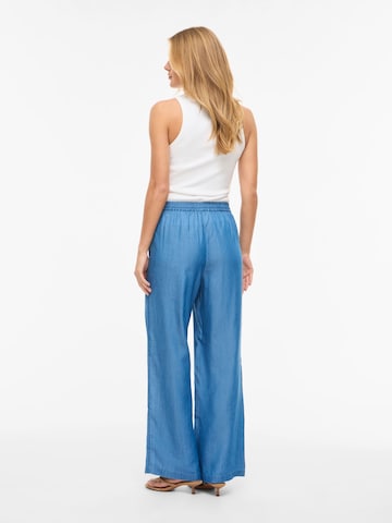 Wide Leg Pantalon VILA en bleu