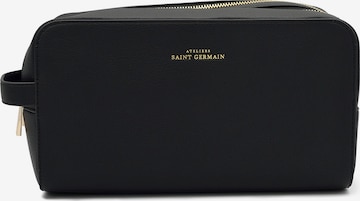 Nécessaire 'CHATEL' di Ateliers Saint Germain in nero: frontale