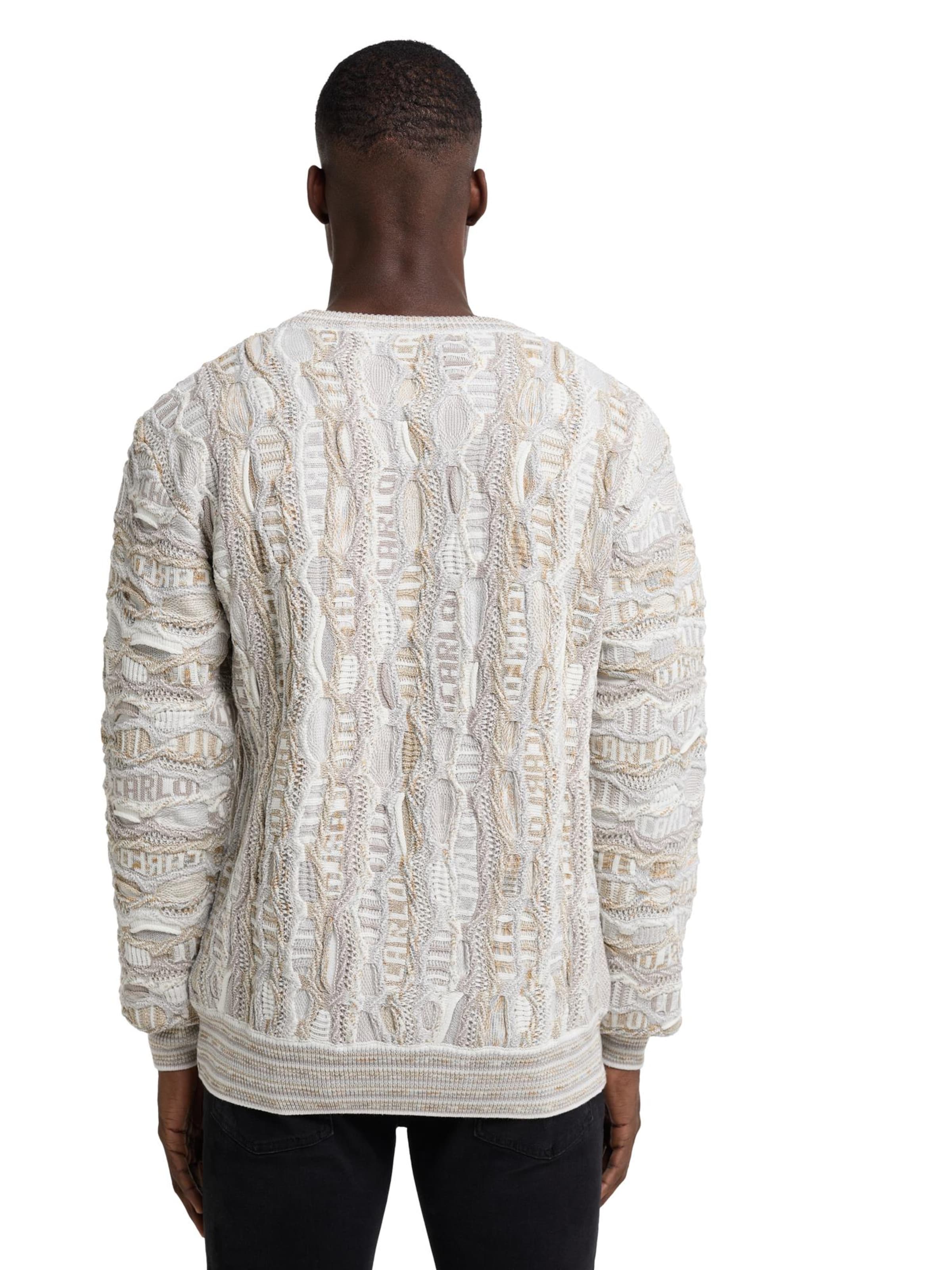 Carlo Colucci Sweater 'De Cristofaro' in Beige
