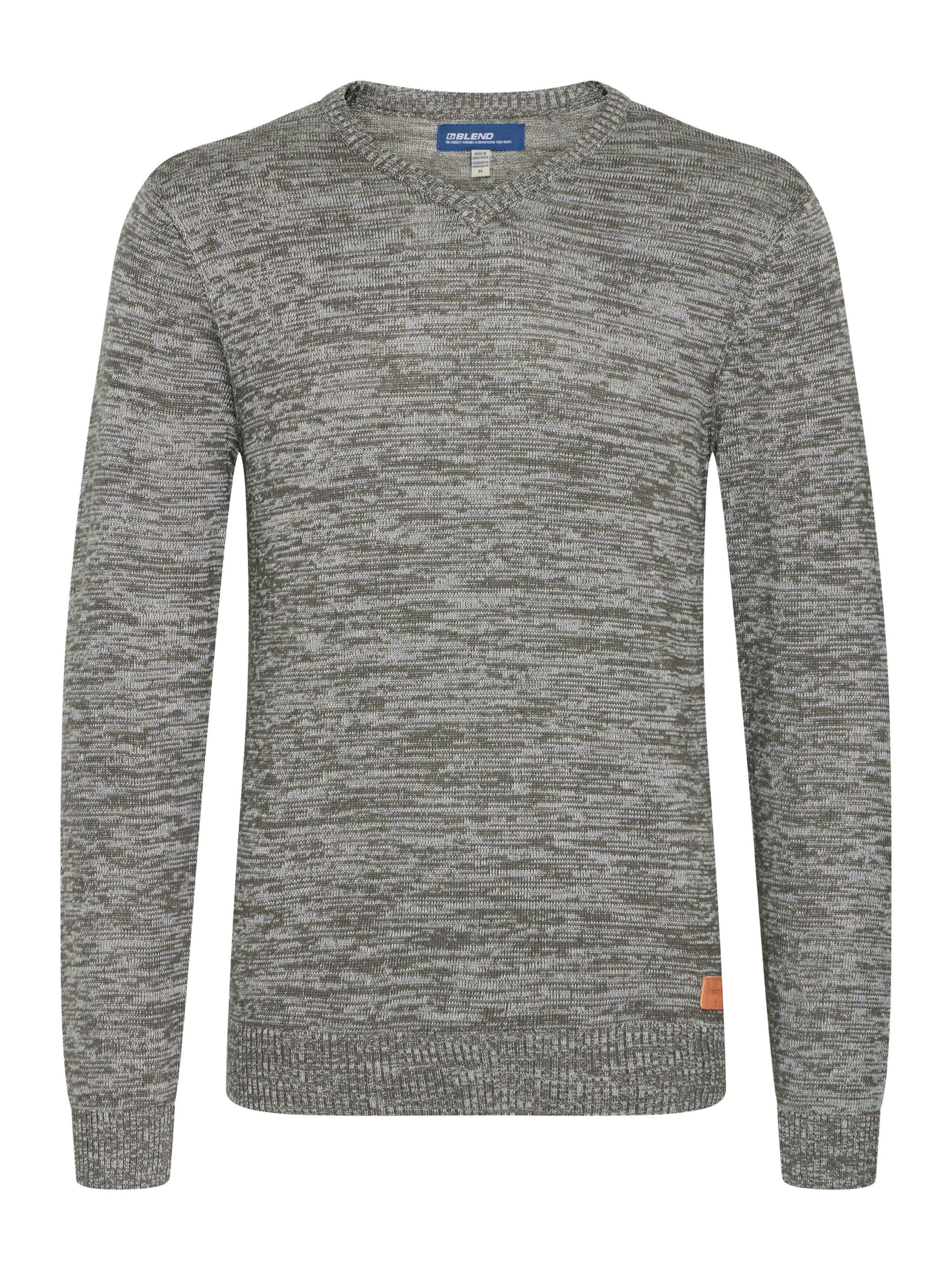 BLEND Pullover 'Dansel' in Grau: Vorderseite