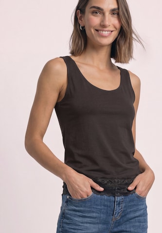 Haut STREET ONE en marron : devant