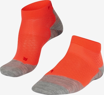 FALKE Athletic Socks 'RU5 Race Short' in Red: front
