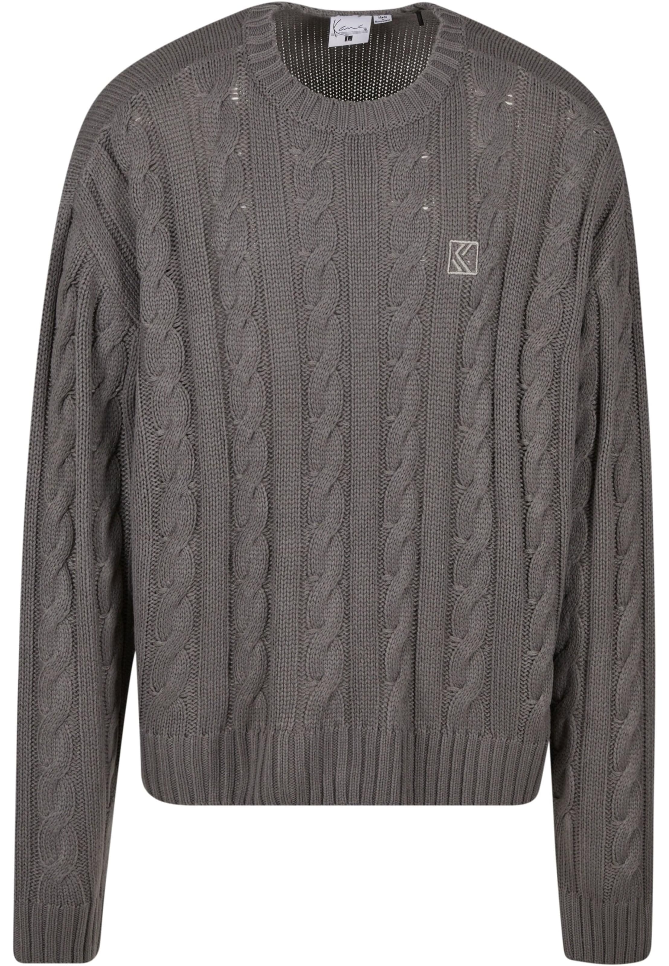 Karl Kani Pull-over en anthracite, Vue avec produit