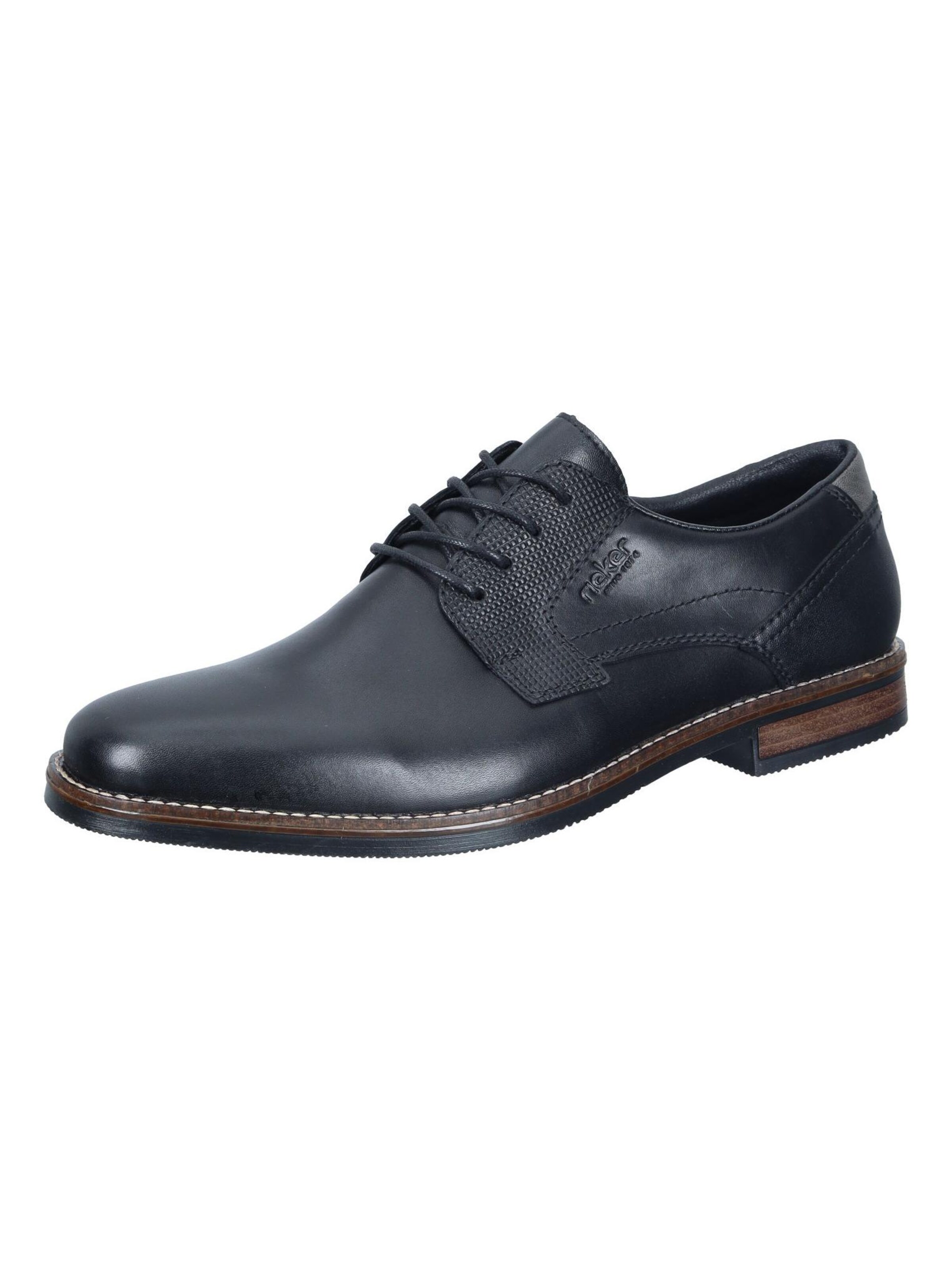 Rieker Lace-Up Shoes in Black: front