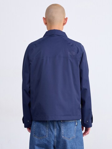 Veste outdoor THE NORTH FACE en bleu : derrière