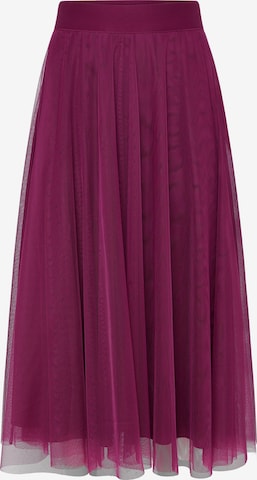 Jupe zero en violet : devant