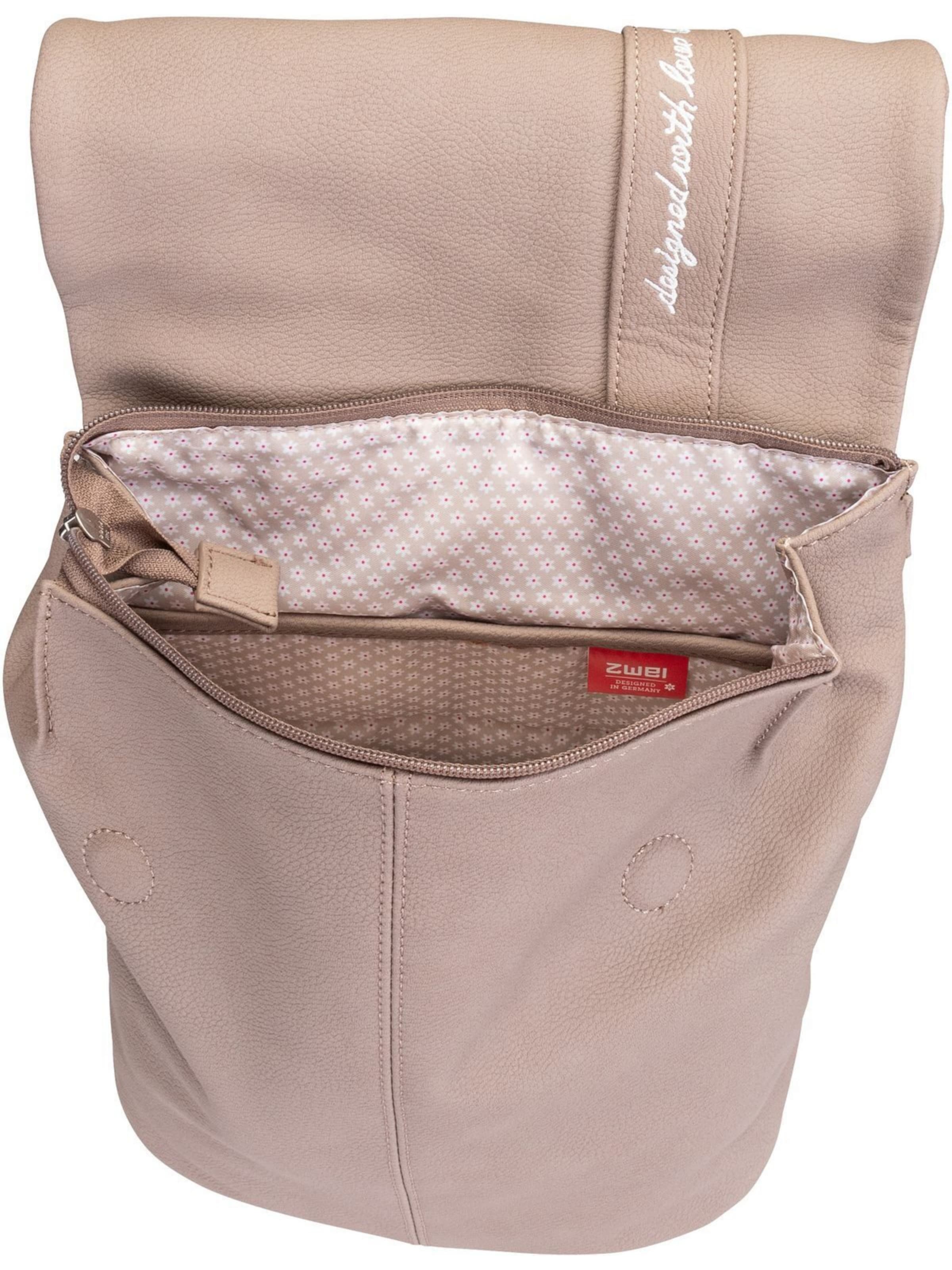ZWEI Rugzak 'Mademoiselle' in Beige