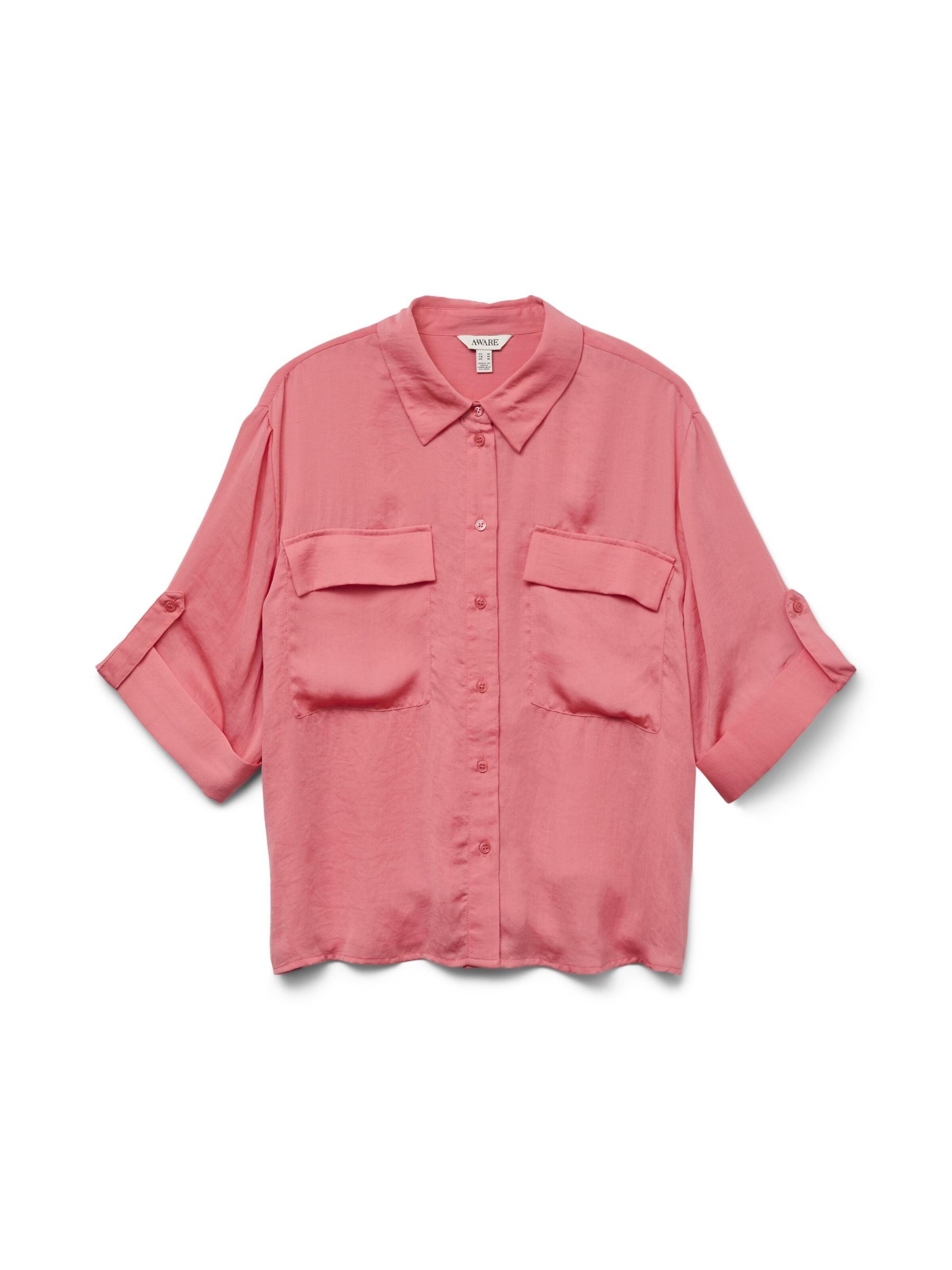 Camicia da donna &#x27;VMFabiana&#x27; di Aware in rosa: frontale