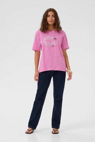 CULTURE - Camisa 'CUKula' em rosa