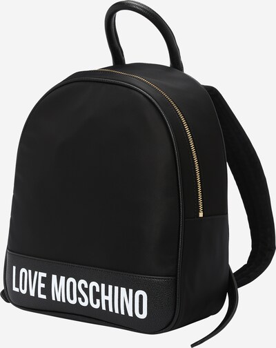 Love Moschino Rucksack 'City Lovers' in schwarz / weiß, Produktansicht