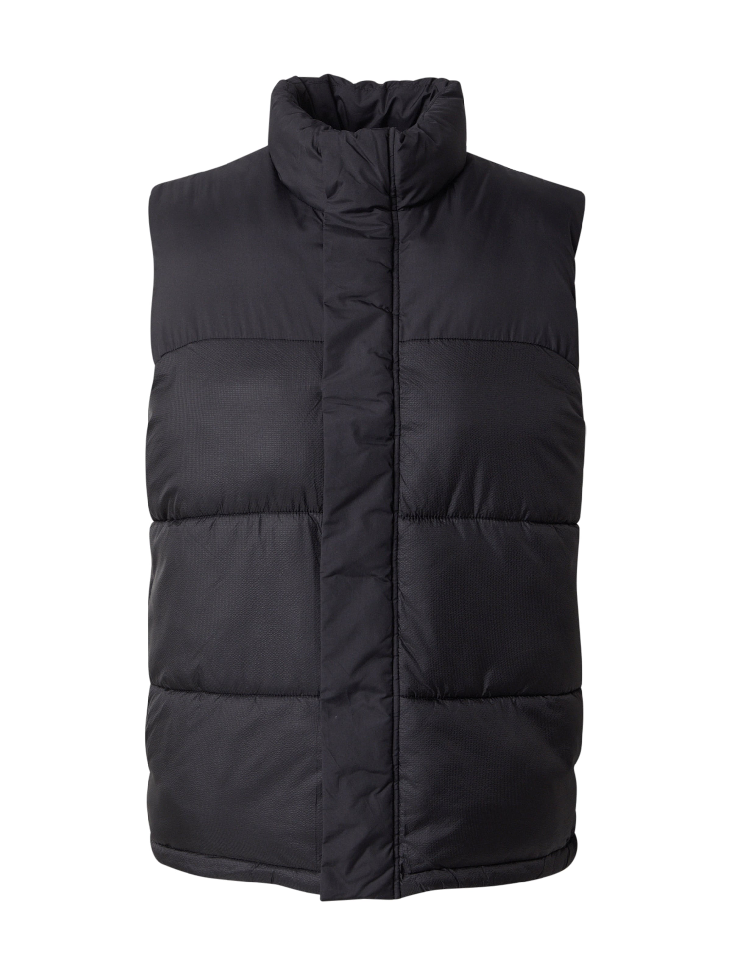 Gilet 'JCOUNION' di JACK & JONES in nero: frontale