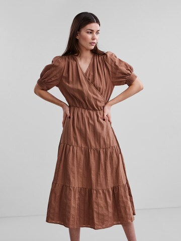Y.A.S Dress 'Clover' in Brown: front