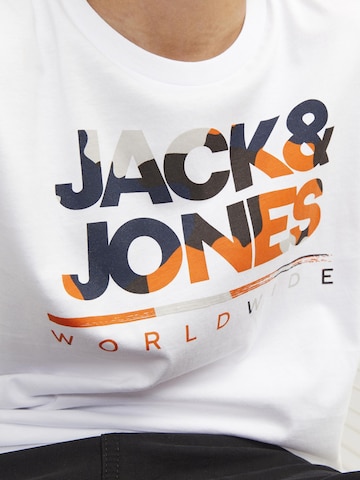T-Shirt 'JJLuke' Jack & Jones Junior en bleu