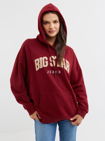 BIG STAR Sweatshirt 'Rubialsa' in Rot