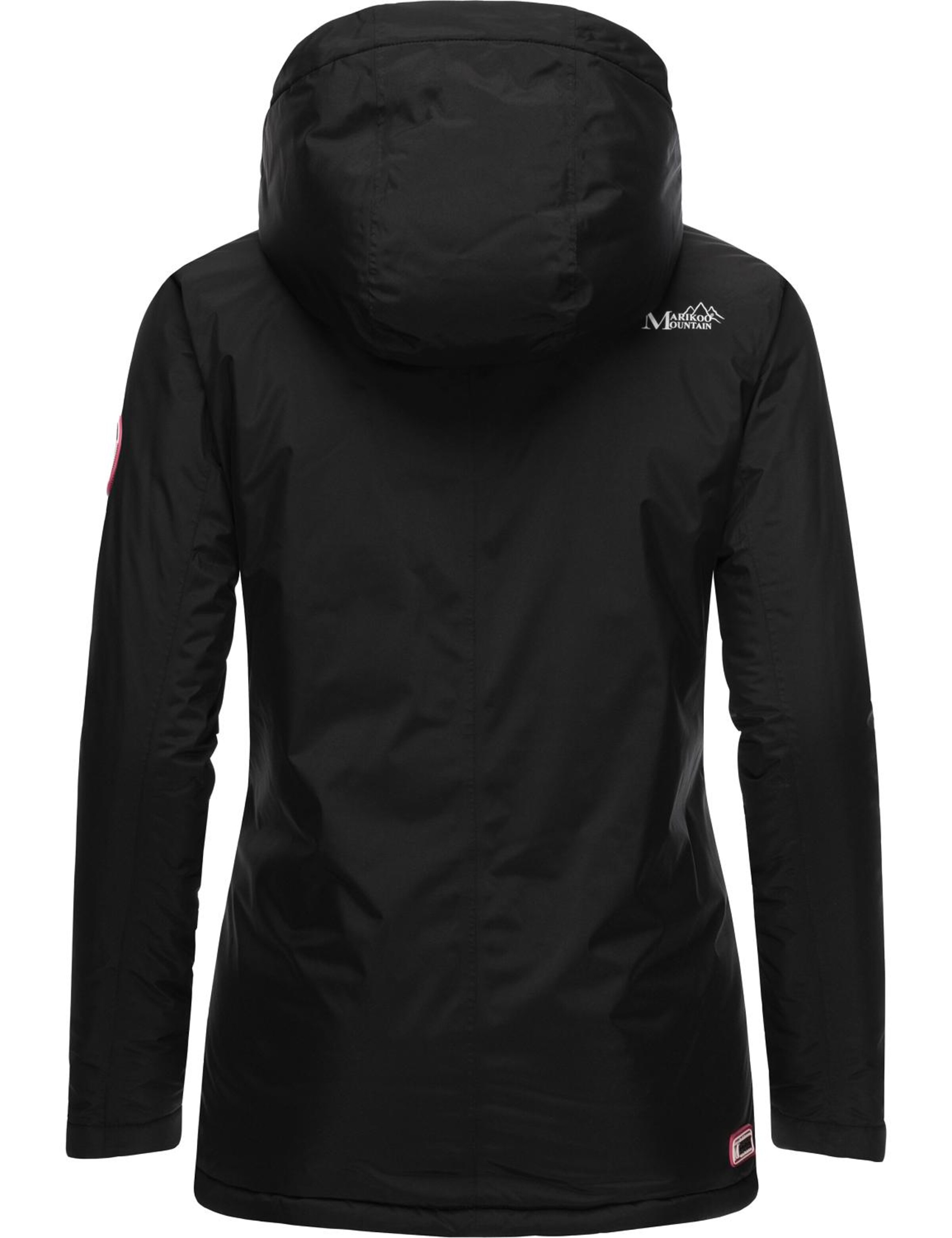 MARIKOO Functionele jas 'Rabeaa' in Zwart