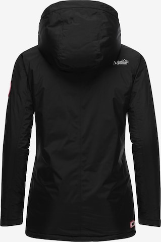 MARIKOO Weatherproof jacket 'Rabeaa' in Black