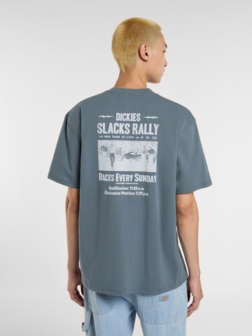T-Shirt 'Slacks Rally' DICKIES en gris : devant