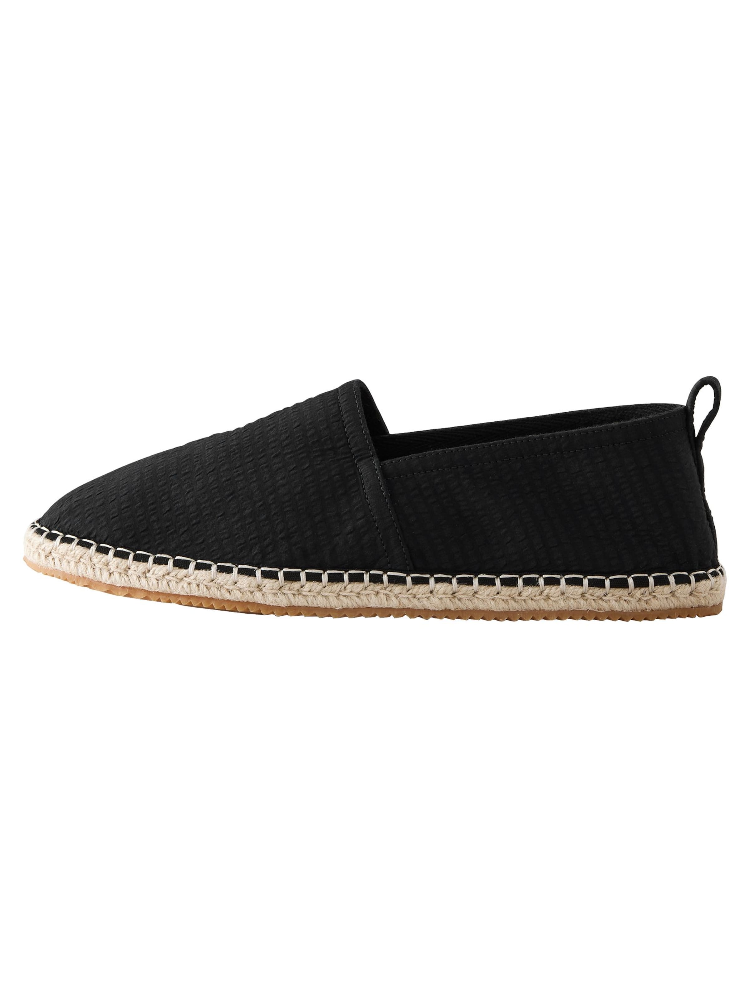 Next Espadrilles in Schwarz: Vorderseite