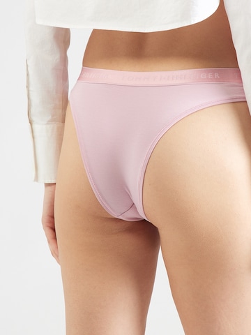 Tanga de la Tommy Hilfiger Underwear pe roz