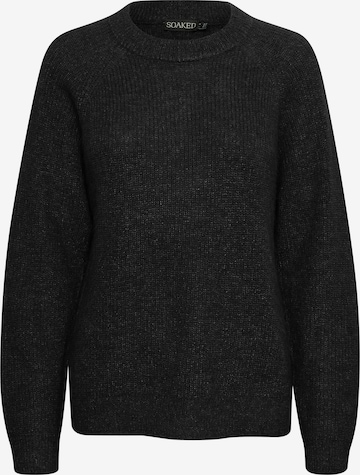 SOAKED IN LUXURY - Pullover 'Tuesday' em preto: frente