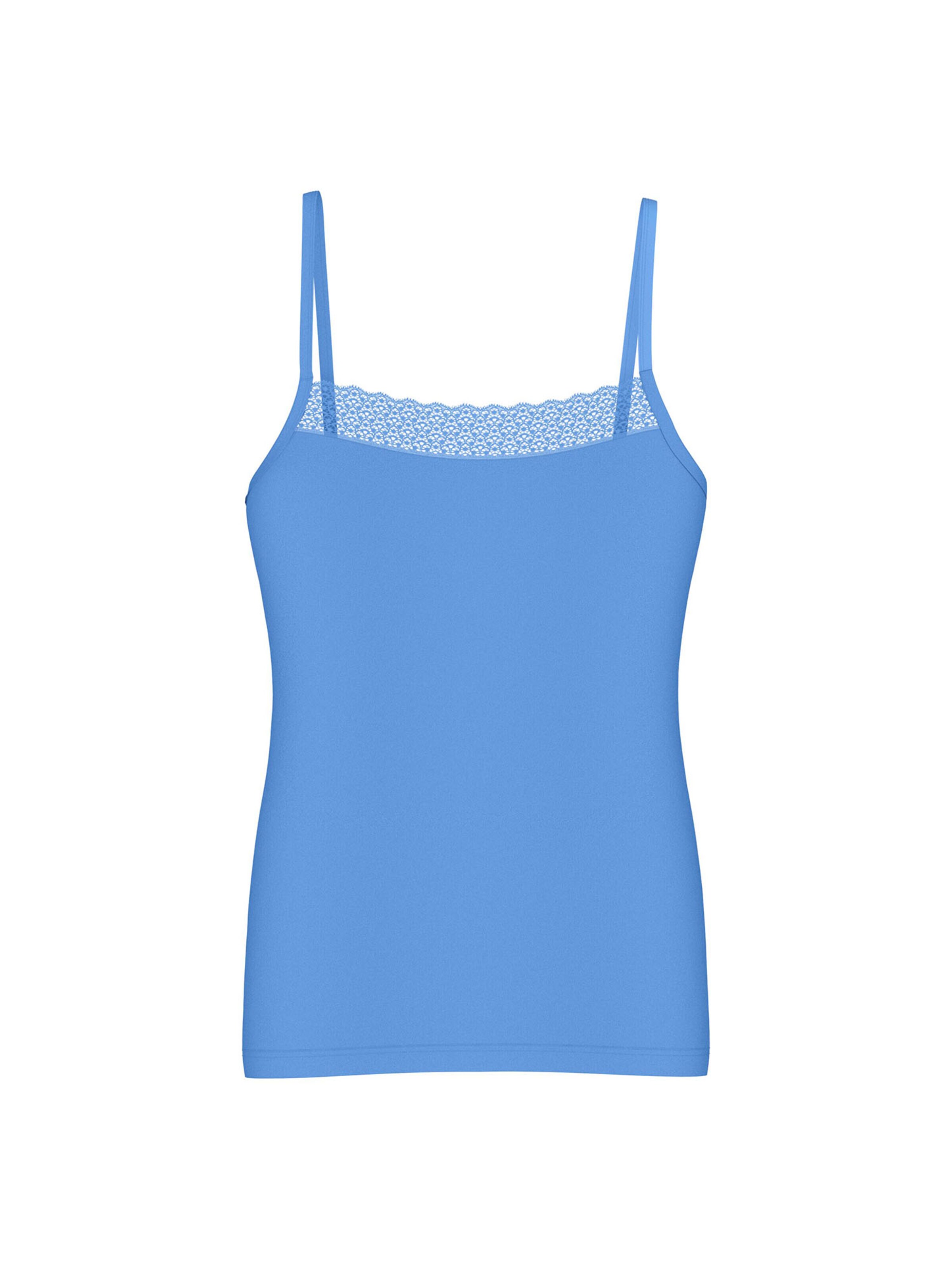 Haut ' Red Label Feel of Modal ' TRIUMPH en bleu : devant