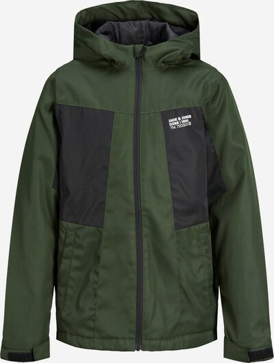JACK & JONES Tussenjas in de kleur Donkerblauw / Donkergroen, Productweergave