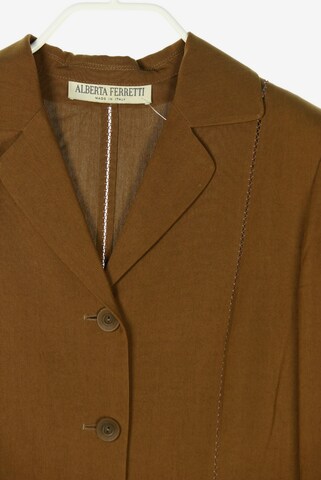 Alberta Ferretti Blazer in L in Brown