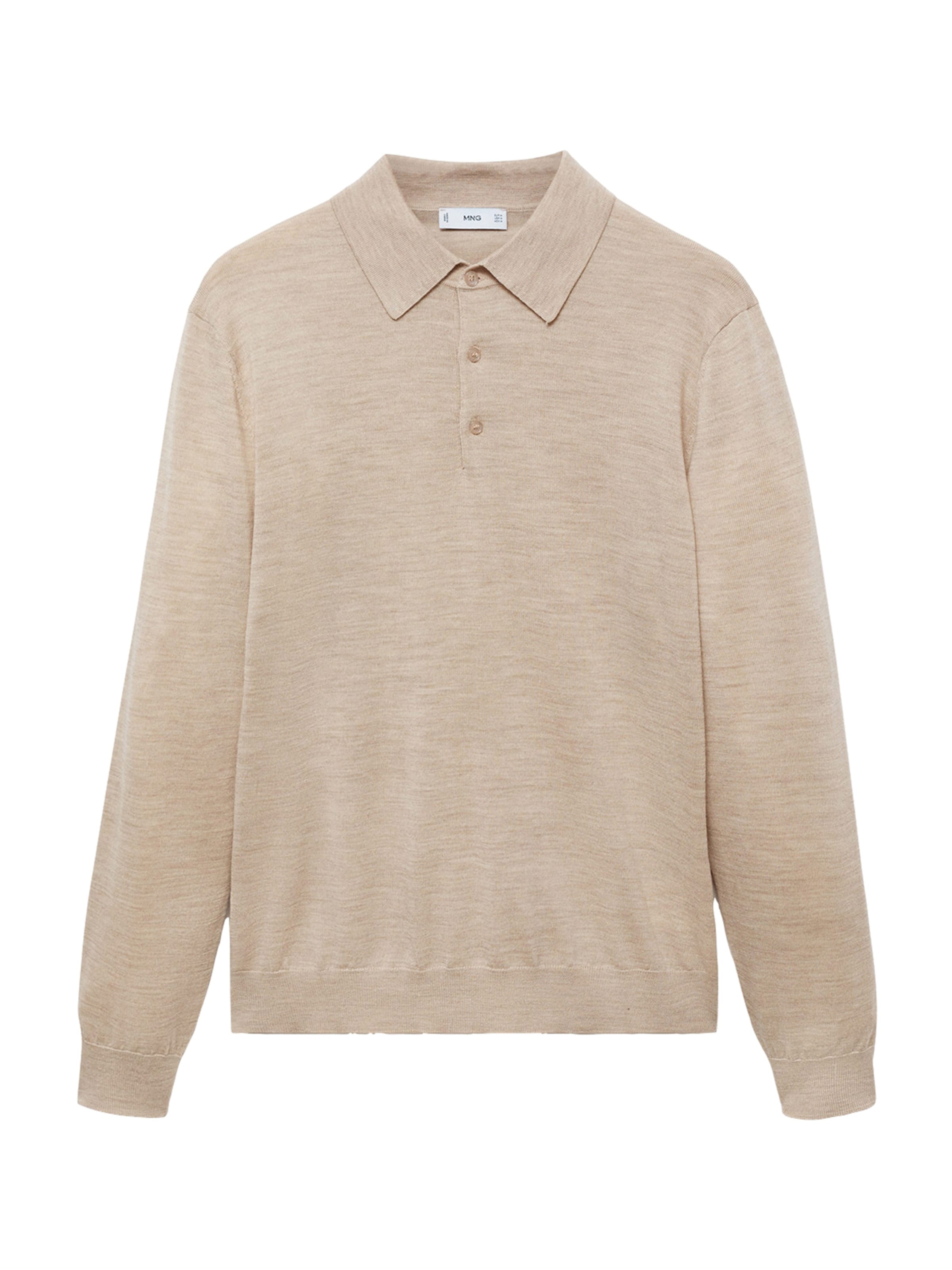 MANGO MAN Pullover 'Willys' in Beige: Vorderseite