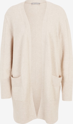 Betty & Co Knit Cardigan in Beige: front