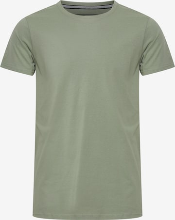 !Solid Shirt 'PEKO' in Groen: voorkant