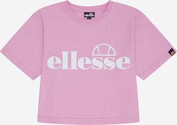 ELLESSE T-Shirt 'Silo' in Pink: Vorderseite