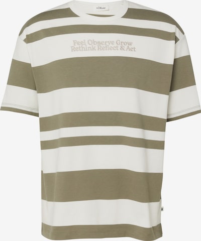 s.Oliver T-Shirt en vert, Vue avec produit